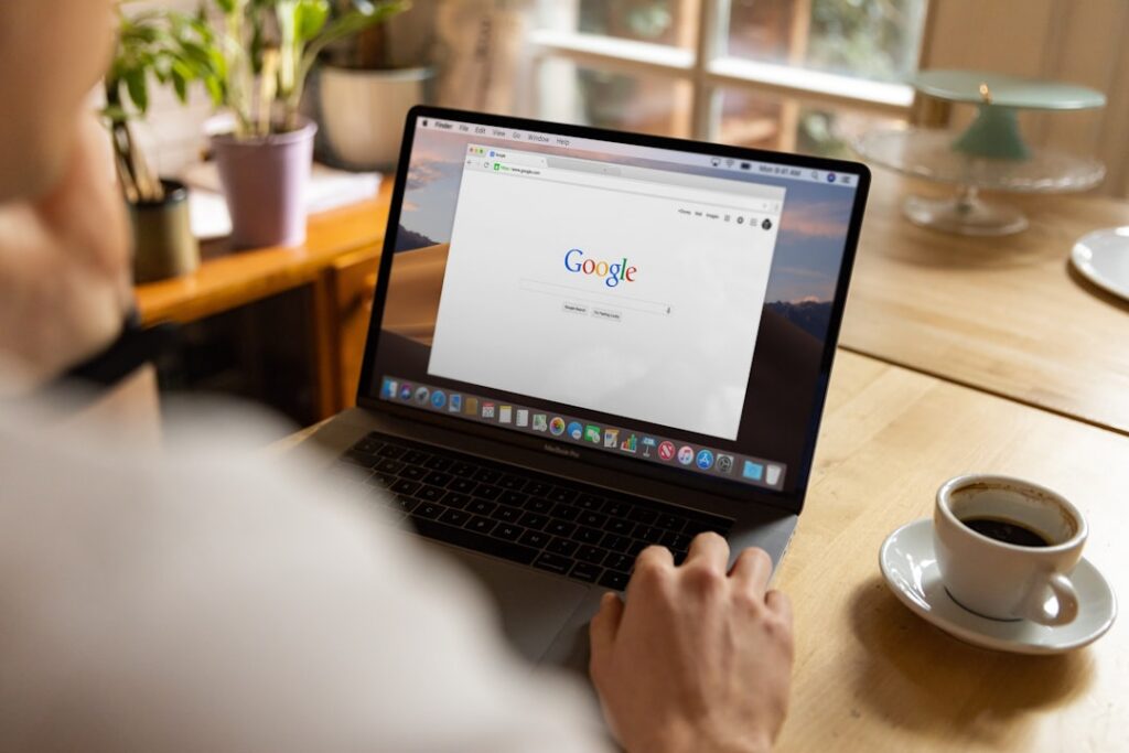 Google search results on laptop — why the best attorney doesn't always rank first